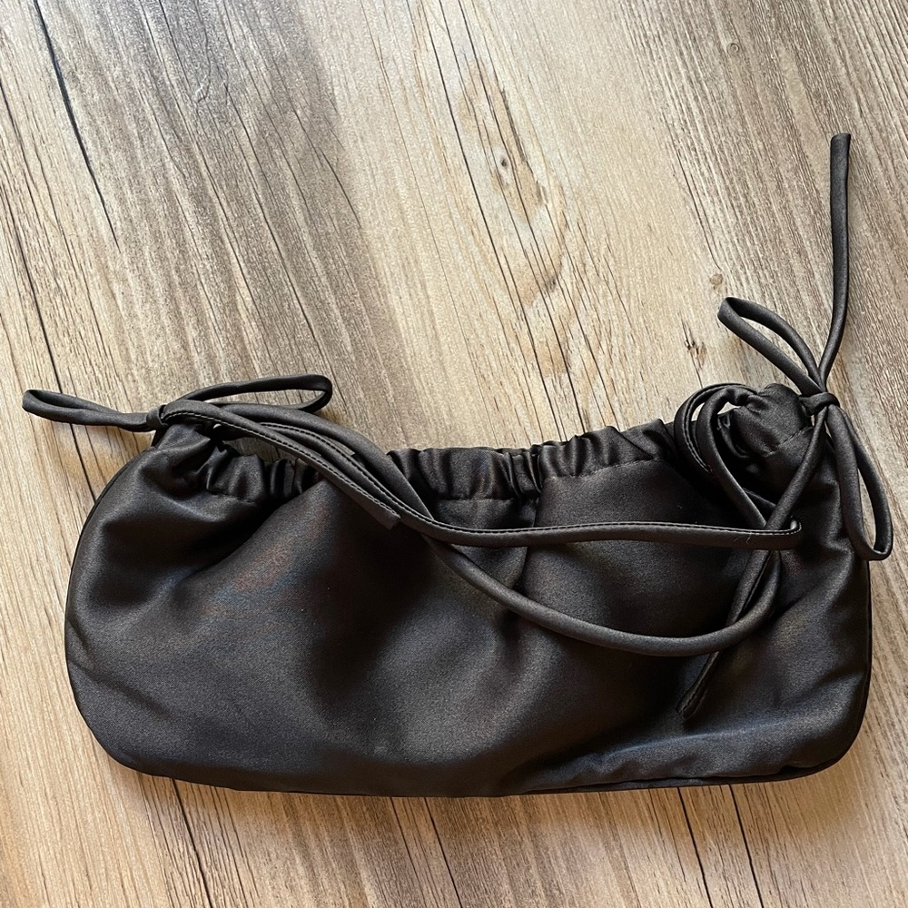 BCBG Satin Evening Bag